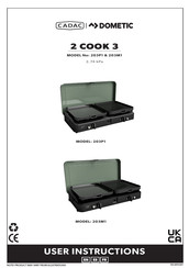 Cadac DOMETIC 203M1 Instructions D'utilisation