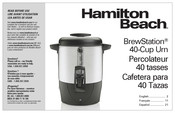Hamilton Beach BrewStation 40514R Mode D'emploi