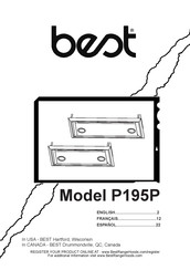 Best P195P Mode D'emploi