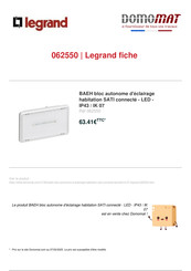 Legrand 0 625 50 Mode D'emploi
