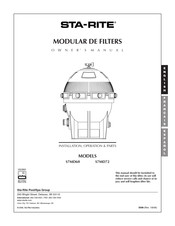 STA-RITE S7MD60 Manuel Du Propriétaire