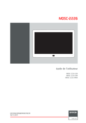Barco MDSC-2226 Guide De L'utilisateur