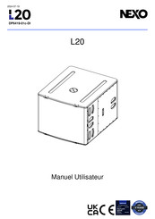 Nexo L20 Manuel Utilisateur