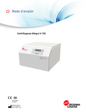 Beckman Coulter Allegra V-15R Mode D'emploi