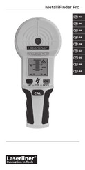 LaserLiner MetalliFinder Pro Manuel D'utilisation