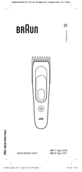 Braun HC 7 Mode D'emploi