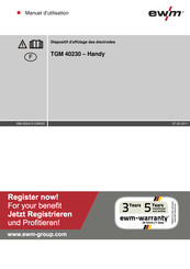 EWM 098-003412-00500 Manuel D'utilisation