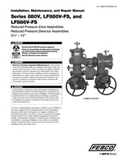 Watts FEBCO LF880V-FS Série Manuel D'installation, D'entretien Et De Réparation