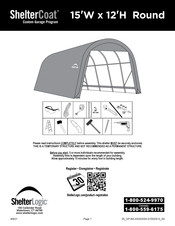 ShelterLogic ShelterCoat Round Mode D'emploi