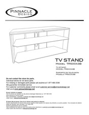 Pinnacle Design TR500X3B Mode D'emploi