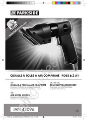 Parkside PDBS 6.2 A1 Instructions D'utilisation Et Consignes De Sécurité