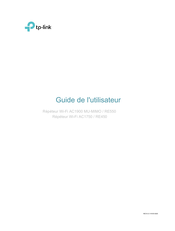 TP-Link RE450 Guide De L'utilisateur