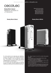 cecotec Ready Warm Black Manuel D'instructions