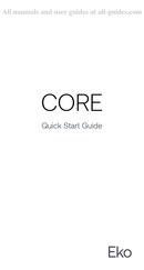EKO CORE Guide De Démarrage Rapide