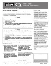 Weber 1200N Notice D'utilisation