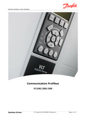 Danfoss Profibus FC200 Manuel D'instructions