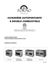 Forno Alta Qualita FFSGS6156-30 Guide D'installation