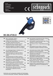 Scheppach BC-BLV720-X Manuel D'utilisation
