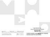 Costway TQ10176 Mode D'emploi