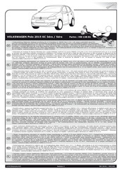 ECS Electronics VW-138-B1 Instructions De Montage