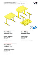 VS Uno-M-Step Instructions De Montage