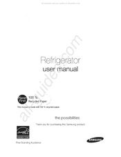 Samsung RF28HM Série Mode D'emploi