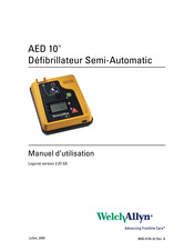 Welch Allyn AED 10 Manuel D'utilisation