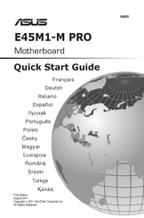 Asus E45M1-M PRO Guide De Démarrage Rapide