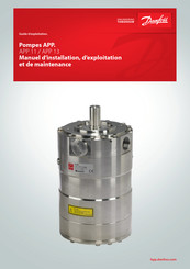 Danfoss APP 13 Ex/1200 Manuel D'installation, D'exploitation Et De Maintenance