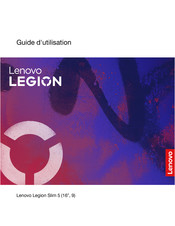 Lenovo Legion Slim 5 Série Guide D'utilisation