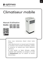 Optimea OPC-B01-050 Manuel D'utilisation