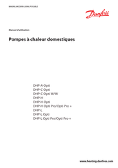 Danfoss DHP-H Opti Pro Plus Manuel D'utilisation
