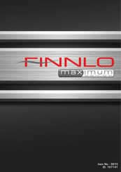 Finnlo MAXIMUM 3973 Mode D'emploi