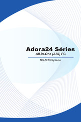 MSI Adora24 Série Manuel D'utilisation