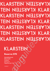 Klarstein 10028537 Mode D'emploi