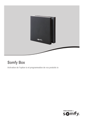 SOMFY Box Manuel D'utilisation