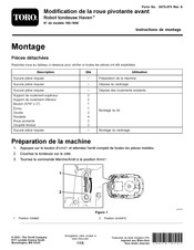 Toro Haven Instructions De Montage