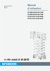 Sinoboom GTJZ4047E Manuel D'utilisation