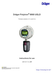 Dräger Polytron 8900 UGLD Notice D'utilisation