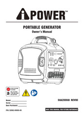 A-iPower SUA2000iD Manuel Du Propriétaire