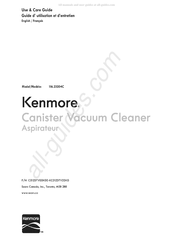 Kenmore 116.23204C Guide D'utilisation Et D'entretien