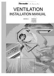 Thermador HPWB30 Manuel D'installation