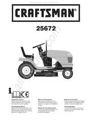 Craftsman 25672 Manuel D'instructions