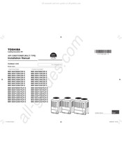 Toshiba MMY-MAP1806HT8JP-E Manuel D'installation