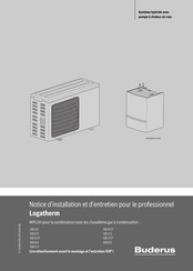 Buderus GB162 Notice D'installation Et D'entretien Pour Le Professionnel