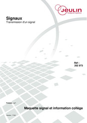 Jeulin 202 973 Mode D'emploi
