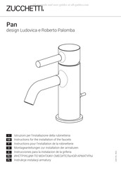 Zucchetti Pan ZP6211 Instructions Pour L'installation