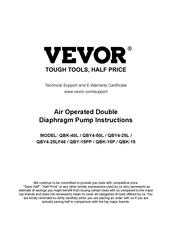 Vevor QBK-40L Mode D'emploi