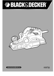 Black & Decker KW750 Mode D'emploi