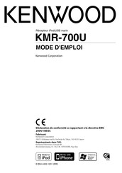 Kenwood KMR-700U Mode D'emploi